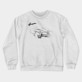 Pagani Huayra Sketch Crewneck Sweatshirt